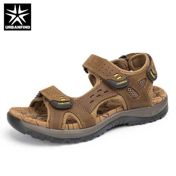 urbanfind new fashion summer leisure beach men shoes leather sandals the big yards men's sandals 38-48, Black
urbanfind new fashion summer leisure beach men shoes leather sandals the big yards men's sandals 38-48, Black