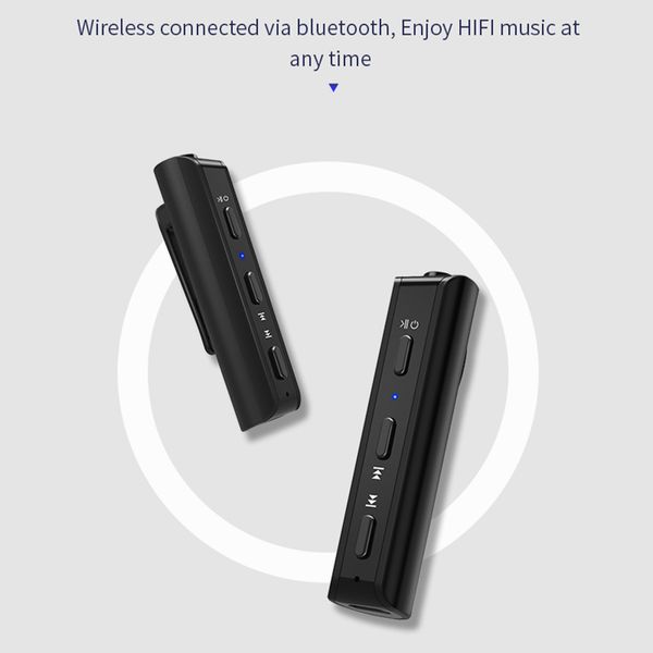 wireless bluetooth4.2 receiver 3.5mm handscar kit audio adapter hifi music receiver hd microphone
wireless bluetooth4.2 receiver 3.5mm handscar kit audio adapter hifi music receiver hd microphone
