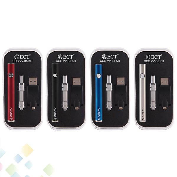 Authentic ECT COS VV B5 Vape Pen Kit 450mAh 510 Thread Preheat Battery 0.5ml Thick Oil Cartridge Vaporizer Ecig DHL Free
Authentic ECT COS VV B5 Vape Pen Kit 450mAh 510 Thread Preheat Battery 0.5ml Thick Oil Cartridge Vaporizer Ecig DHL Free