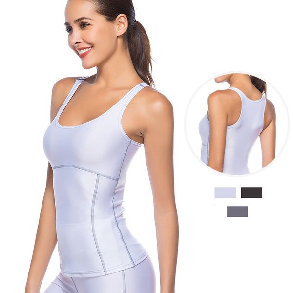 splice yoga women racerback yoga vest sleeveless sport shirt for fitness gym workout quick dry solid training shirt, White;red
splice yoga women racerback yoga vest sleeveless sport shirt for fitness gym workout quick dry solid training shirt, White;red