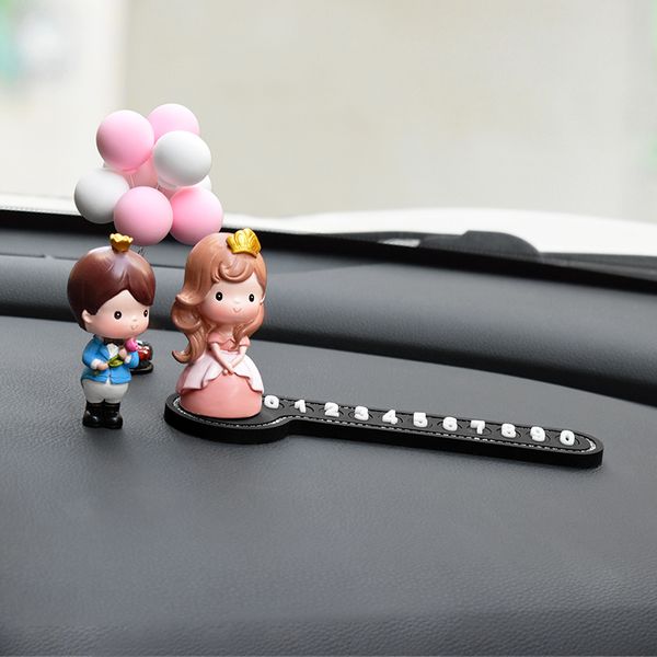 lovely romantic princess and prince car styling temporary parking card cute resin phone number card plate car accessories
lovely romantic princess and prince car styling temporary parking card cute resin phone number card plate car accessories