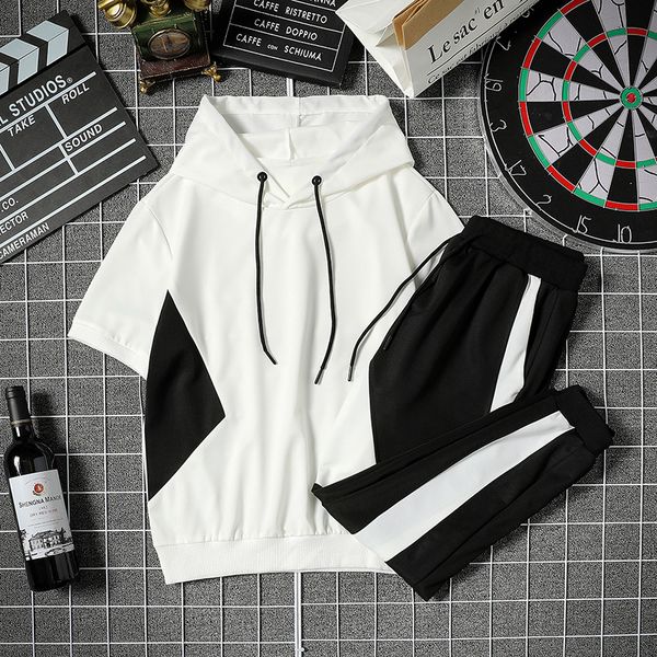 2020 men set sportswear fashion 2020 mens clothing black white men hoodies + streetwear pant casual tracksuits male track suit, Gray
2020 men set sportswear fashion 2020 mens clothing black white men hoodies + streetwear pant casual tracksuits male track suit, Gray