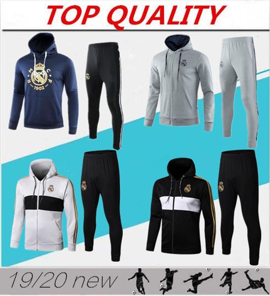 2019 2020 real madrid soccer tracksuit hooded jacket survetement 19 20 chandal hazard modric james football hooded embroidery jackets, Black
2019 2020 real madrid soccer tracksuit hooded jacket survetement 19 20 chandal hazard modric james football hooded embroidery jackets, Black