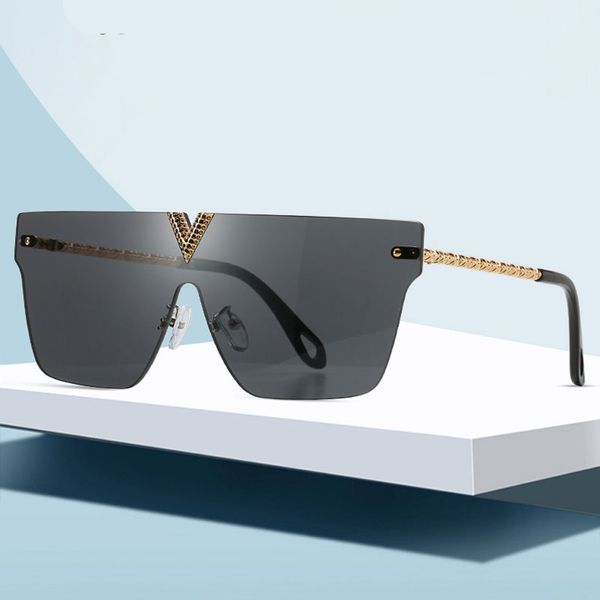 vidano optical designer brand sunglasses for men and women square rimless sun glasses fashion trend eyewear uv00, White;black
vidano optical designer brand sunglasses for men and women square rimless sun glasses fashion trend eyewear uv00, White;black
