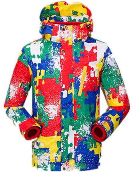 new children's winter ski jacket outdoor waterproof jacket windser warm climbing snow kid skiing coat, Blue;black 
new children's winter ski jacket outdoor waterproof jacket windser warm climbing snow kid skiing coat, Blue;black