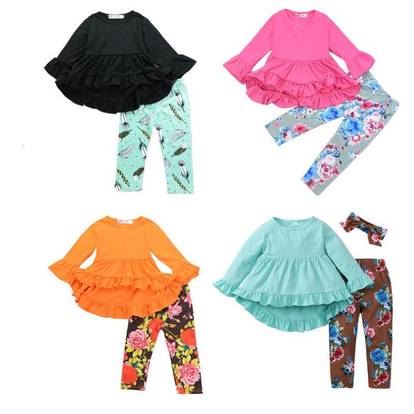 retail girls long sleeve flower printed outfits 2pcs suits set(irregular ruffle floral pant) kids designer clothes tracksuit sets, White
retail girls long sleeve flower printed outfits 2pcs suits set(irregular ruffle floral pant) kids designer clothes tracksuit sets, White