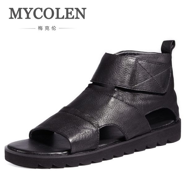mycolen 2018 summer gladiator men's beach sandals comfortable outdoor breathable shoes high-roman men casual shoe sandals, Black
mycolen 2018 summer gladiator men's beach sandals comfortable outdoor breathable shoes high-roman men casual shoe sandals, Black