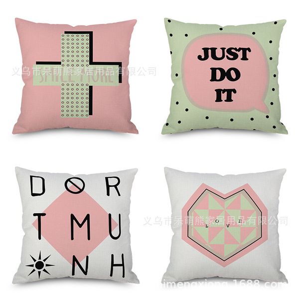 geometric figure flax pillow concise modern automobile sofa back cushion student dormitory cushion occipital pillow factory
geometric figure flax pillow concise modern automobile sofa back cushion student dormitory cushion occipital pillow factory