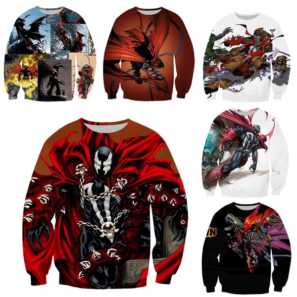 liasoso men women anime hoodies 3d print movie spawn jim downing sweatshirt hip hop street o neck harajuku pullover a312-5, Black
liasoso men women anime hoodies 3d print movie spawn jim downing sweatshirt hip hop street o neck harajuku pullover a312-5, Black