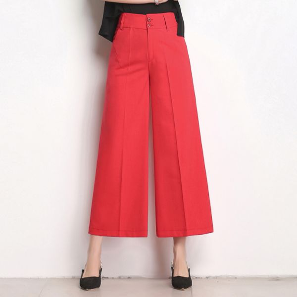 brand new women wide leg cropped pants high waist plus size loose female summer thin calf length pants white red 6xl da306, Black;white
brand new women wide leg cropped pants high waist plus size loose female summer thin calf length pants white red 6xl da306, Black;white