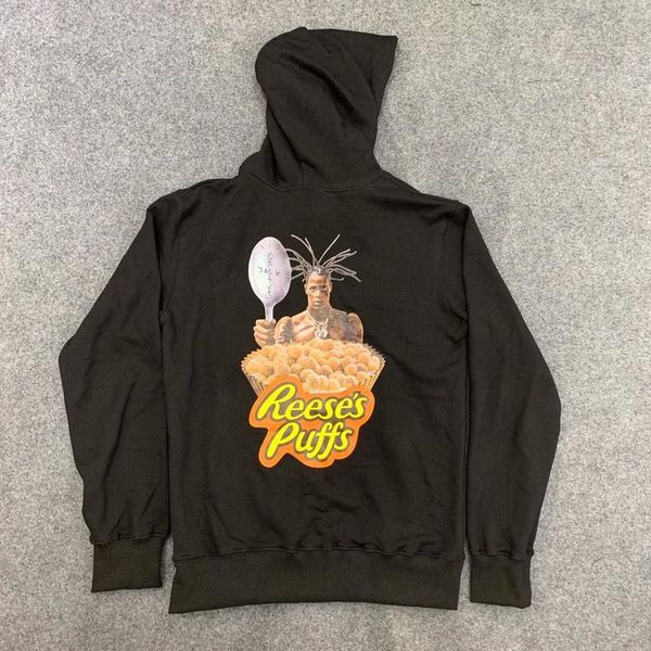 19ss трэвис scoreeses puffs enjoy today ts толстовка высокого качества travis scosweatshirt хип-хоп reeses puffs пуловер, Black
19ss трэвис scoreeses puffs enjoy today ts толстовка высокого качества travis scosweatshirt хип-хоп reeses puffs пуловер, Black
