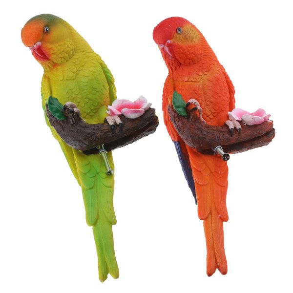 2pcs resin handcraft artificial parrot figurine garden plant ornament creative decor gifts
2pcs resin handcraft artificial parrot figurine garden plant ornament creative decor gifts