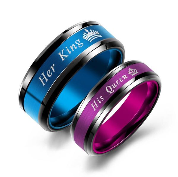 2019 european and american fashion men and women new titanium steel couple ring creative letter engagement ring accessories ing
2019 european and american fashion men and women new titanium steel couple ring creative letter engagement ring accessories ing