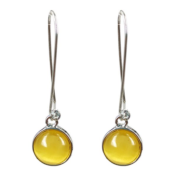 korean version popular lady long heart-shaped earrings cat's eye gem earhooks sweet earrings european and american earrings, Golden
korean version popular lady long heart-shaped earrings cat's eye gem earhooks sweet earrings european and american earrings, Golden