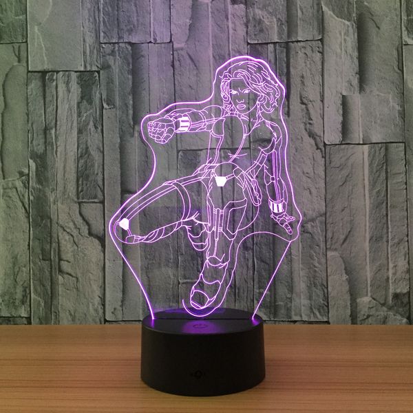 black widow 3d led light visual night lights avengers usb led creative 3d lighting lamp rgb changing
black widow 3d led light visual night lights avengers usb led creative 3d lighting lamp rgb changing