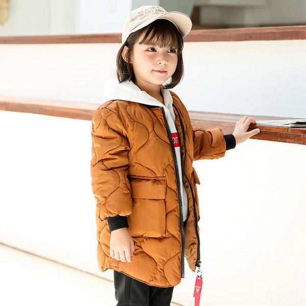 winter down parka coat for girls new brand fashion solid kids jackets children cotton down warm casacos outwears, Blue;gray
winter down parka coat for girls new brand fashion solid kids jackets children cotton down warm casacos outwears, Blue;gray