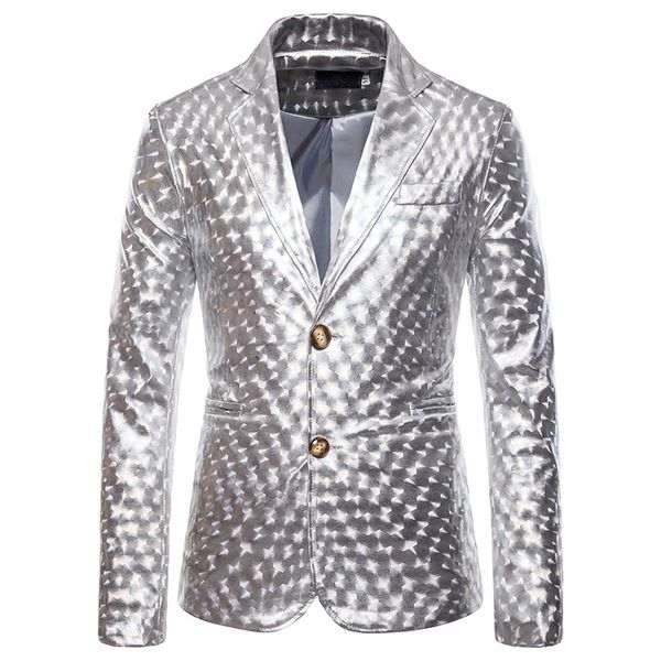 mens blazer jacket 2019 autumn new slim fit one button sliver glitter blazer men nightclub party stage clothes for singers homme, White;black
mens blazer jacket 2019 autumn new slim fit one button sliver glitter blazer men nightclub party stage clothes for singers homme, White;black