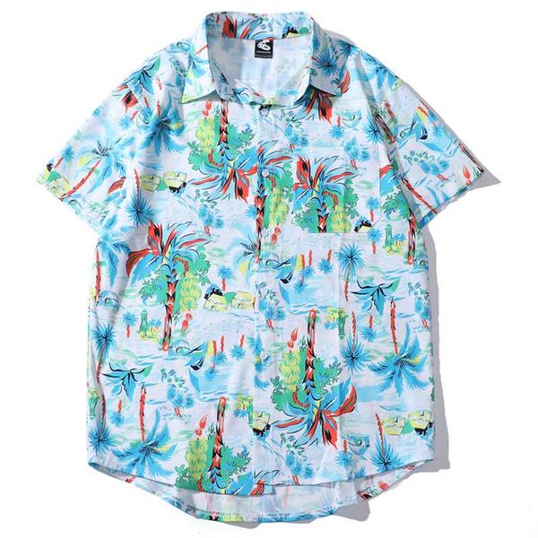 2020 summer print men hawaiian shirt casual single breasted short sleeve blouse vacation beach shirts european style lt030, White;black
2020 summer print men hawaiian shirt casual single breasted short sleeve blouse vacation beach shirts european style lt030, White;black