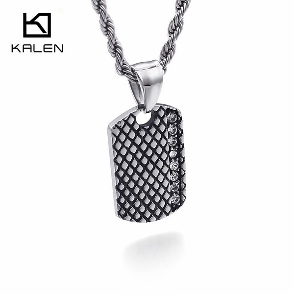 army style dog tags pendant necklaces for men stainless steel vintage grid strips cross jewelry male jewelry, Silver
army style dog tags pendant necklaces for men stainless steel vintage grid strips cross jewelry male jewelry, Silver