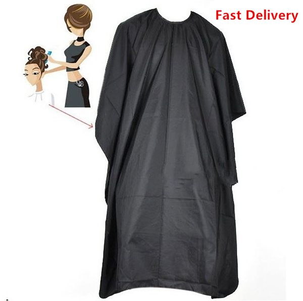 

Fast Delivery Professional Hairdressing Cape Cover Cutting Hair 140*95cm Salon home use Waterproof Hair Cloth Salon Barber Gown Cape FY4080