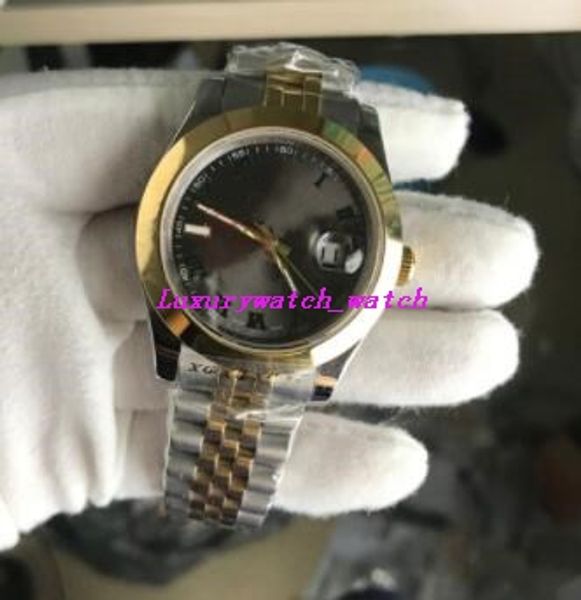 16 style black gray romen dial 41mm automatic 116300 126300 126334 126333 steel bracelet luxury fashion men's watches342n, Slivery;brown
16 style black gray romen dial 41mm automatic 116300 126300 126334 126333 steel bracelet luxury fashion men's watches342n, Slivery;brown