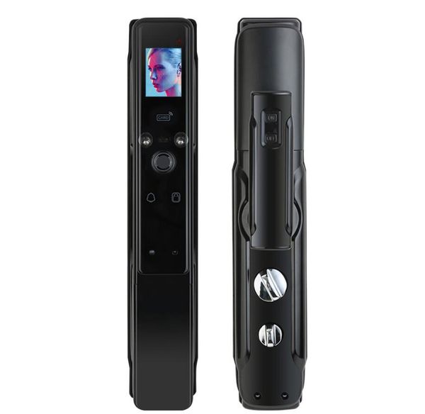 anti-theft smart door lock face recognition fingerprint automatic password black +exquisite retail box
anti-theft smart door lock face recognition fingerprint automatic password black +exquisite retail box