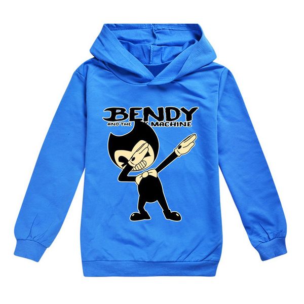 new arrival bendy and the ink machine printed boys and girls children pullover hoodie sweatshirt casual hip-hop style, Black
new arrival bendy and the ink machine printed boys and girls children pullover hoodie sweatshirt casual hip-hop style, Black