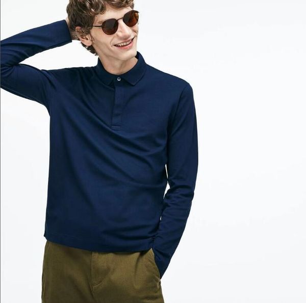 2020 new pl65841 mens polo shirt clothing long sleeve summer shirt man black cotton poloshirt men plus size polo shirts, White;black
2020 new pl65841 mens polo shirt clothing long sleeve summer shirt man black cotton poloshirt men plus size polo shirts, White;black