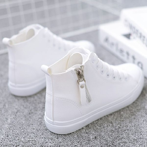 ae-74 female shoes shoes spring fashion women women sneakers breathable flat casual 2019 lace up zipper high sneakers xgutm, Black
ae-74 female shoes shoes spring fashion women women sneakers breathable flat casual 2019 lace up zipper high sneakers xgutm, Black