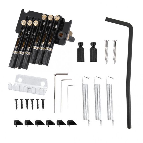 black 6 strings guitar bridge brass base headless trill set musical instrument accessories
black 6 strings guitar bridge brass base headless trill set musical instrument accessories