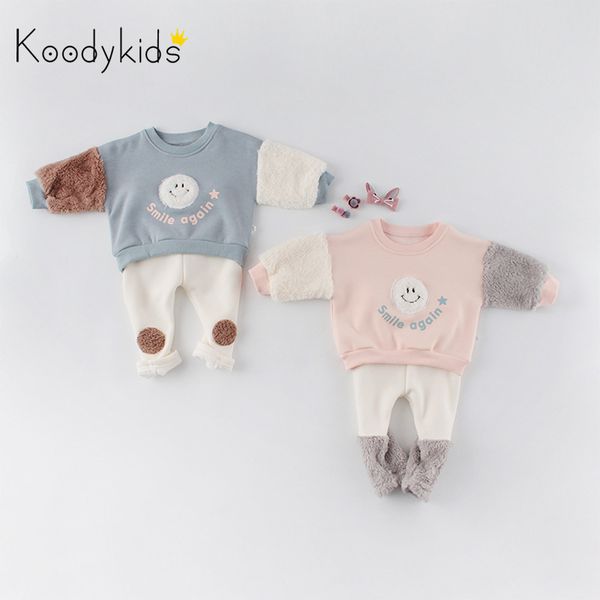 koodykids baby boy girl winter plush coat baby girl warm thick fleece soft plush outer clothes coat pant autumn winter cloth, Blue;gray
koodykids baby boy girl winter plush coat baby girl warm thick fleece soft plush outer clothes coat pant autumn winter cloth, Blue;gray