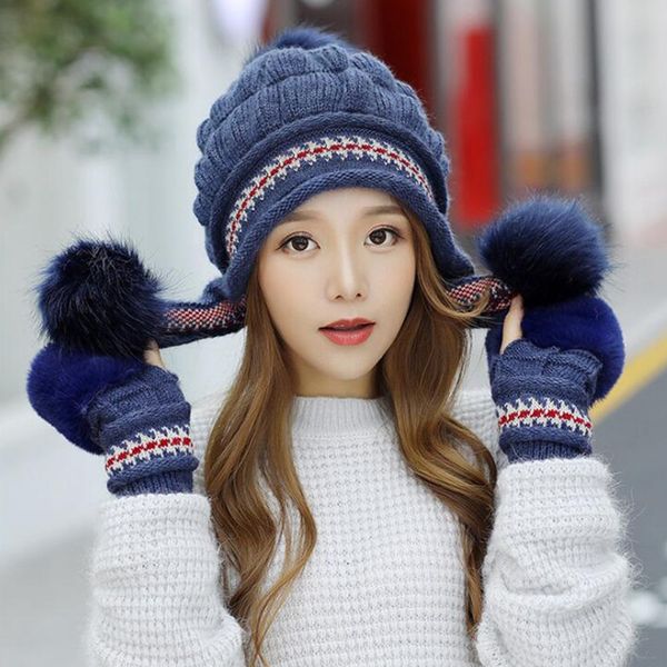 outdoor hat warm neck guard fleece lined thickened knitted hat bib two-piece color assorted wool, Blue;gray
outdoor hat warm neck guard fleece lined thickened knitted hat bib two-piece color assorted wool, Blue;gray