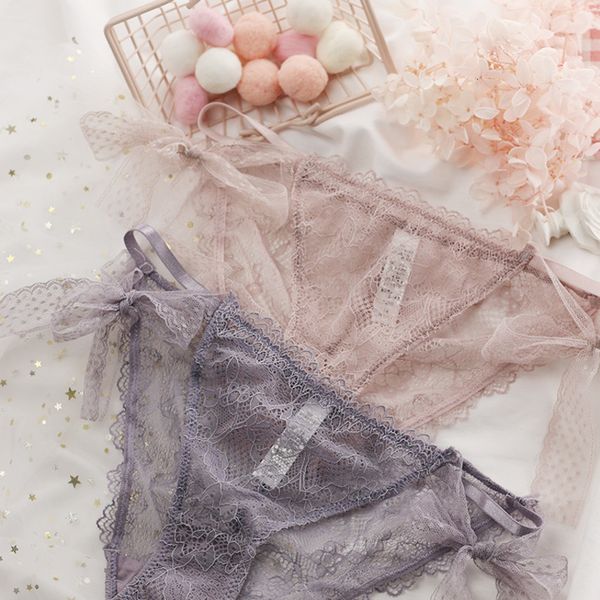 japanese lovely bandage lace underwear women bows fairy transparent panties embroidery seamless briefs thongs lingerie, Black;pink
japanese lovely bandage lace underwear women bows fairy transparent panties embroidery seamless briefs thongs lingerie, Black;pink