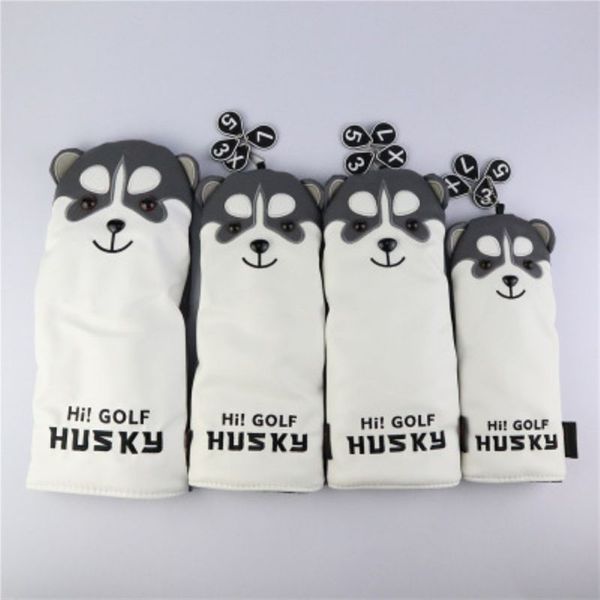 golf club head cover husky pattern portable pu fluffy lining putter golf headcover protector protective dustproof case
golf club head cover husky pattern portable pu fluffy lining putter golf headcover protector protective dustproof case