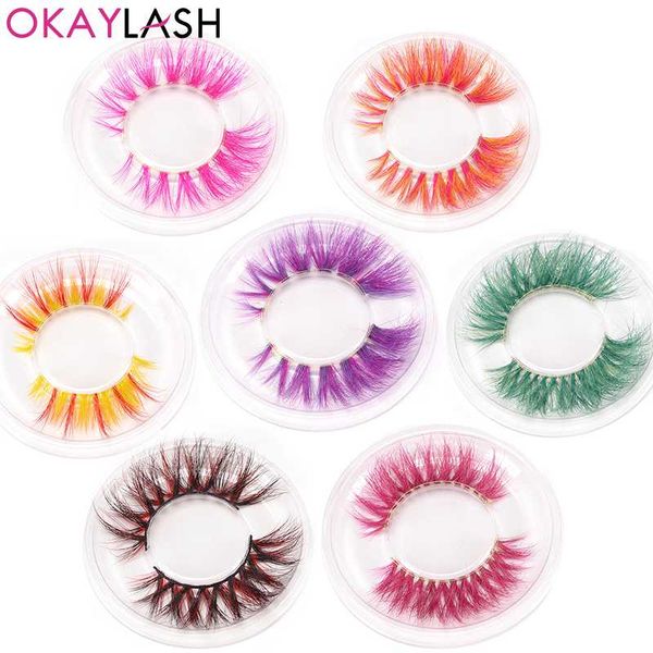 okaylash 3d 6d false colored eyelashes natural real mink fluffy style eye lash extension makeup cosplay colorful eyelash
okaylash 3d 6d false colored eyelashes natural real mink fluffy style eye lash extension makeup cosplay colorful eyelash