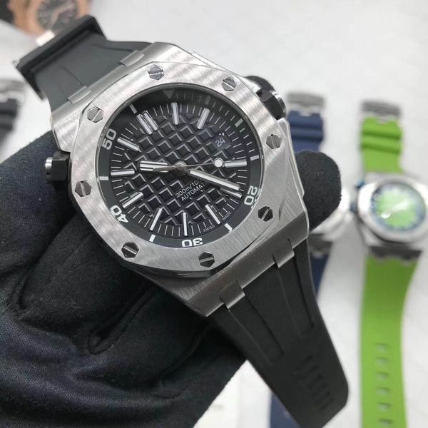 3a + fashion watch switzerland eta3120 sports automatic machinery men's fashion diving watch waterproof 30 meters, Slivery;brown
3a + fashion watch switzerland eta3120 sports automatic machinery men's fashion diving watch waterproof 30 meters, Slivery;brown