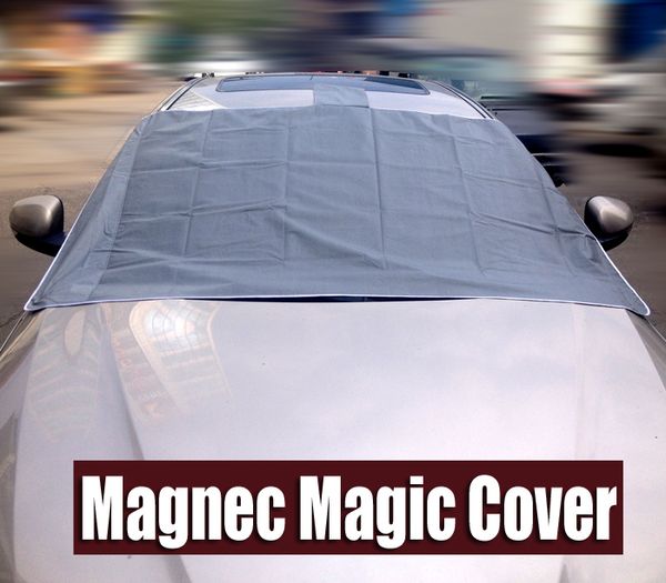 

magnetic auto snow cover car windshield windscreen shade sunshade sun visor blind front window screen ice frost accessories