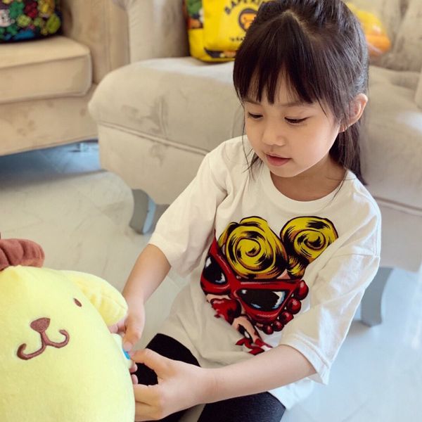 childrens designer t-shirts girls boy brand short-sleeve tees tshirts kids casual luxury cartoon character print high quanlity, Blue
childrens designer t-shirts girls boy brand short-sleeve tees tshirts kids casual luxury cartoon character print high quanlity, Blue