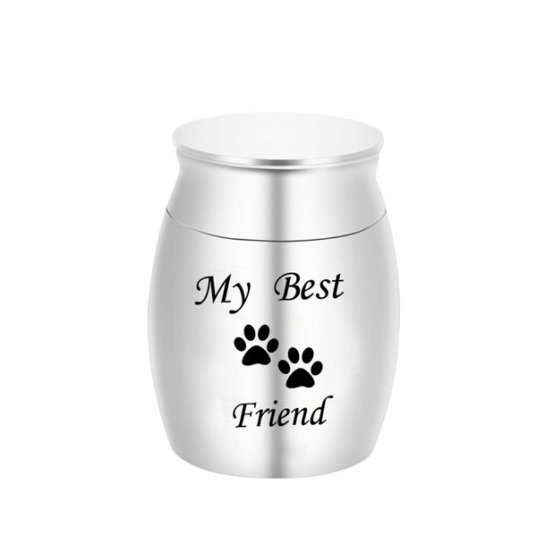 cremation urn for ashes urn jewelry, pets paw carved locket ash keepsake waterproof memorial urns - my friend 30 x 40mm, Silver
cremation urn for ashes urn jewelry, pets paw carved locket ash keepsake waterproof memorial urns - my friend 30 x 40mm, Silver