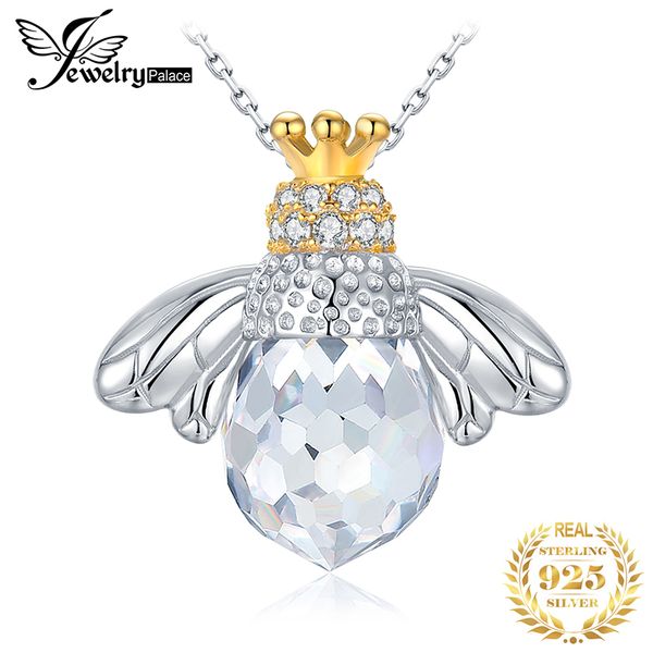 jpalace bee crown silver pendant necklace 925 sterling silver choker statement necklace women silver 925 jewelry without chain
jpalace bee crown silver pendant necklace 925 sterling silver choker statement necklace women silver 925 jewelry without chain