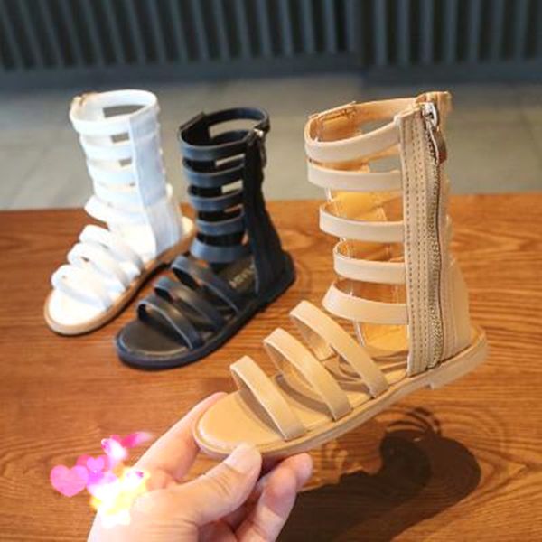 2020 child sandals cutout open toe high gang cool boots non-slip zipper girl tendon sole sisters, Black;red
2020 child sandals cutout open toe high gang cool boots non-slip zipper girl tendon sole sisters, Black;red