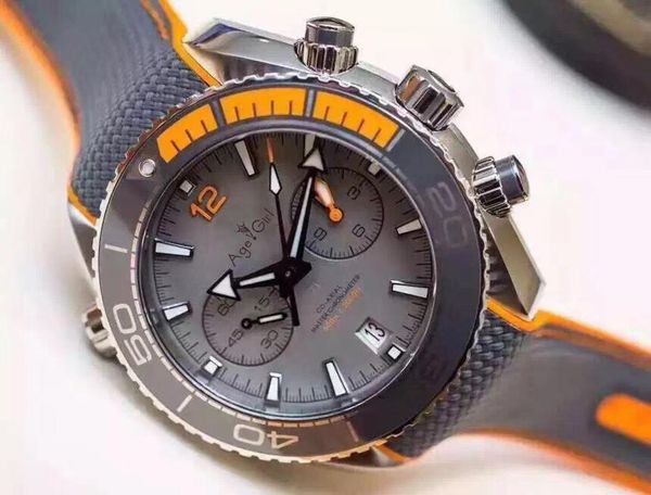 classic new men professional sport watches stainless steel orange black grey canvas leather chronograph sapphire limited, Slivery;brown
classic new men professional sport watches stainless steel orange black grey canvas leather chronograph sapphire limited, Slivery;brown