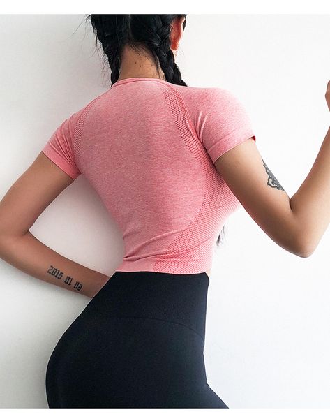новый дышащий бесшовная йога одежда спорт gym tops crop бег фитнес рубашках с короткими рукавами quick dry o-образным вырезом athletic футбо, White;red
новый дышащий бесшовная йога одежда спорт gym tops crop бег фитнес рубашках с короткими рукавами quick dry o-образным вырезом athletic футбо, White;red