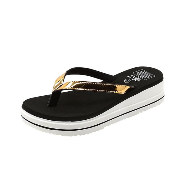 women fashion outdoor mid-heels slippers wild solid color beach flip flops summer flat round toe slipper shoe outside mar 11, Black
women fashion outdoor mid-heels slippers wild solid color beach flip flops summer flat round toe slipper shoe outside mar 11, Black