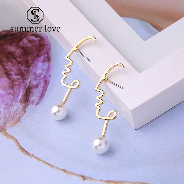 2019 irregular pearl stud earrings for women elegant gold plating drop earrings wedding jewelry gift, Golden;silver
2019 irregular pearl stud earrings for women elegant gold plating drop earrings wedding jewelry gift, Golden;silver