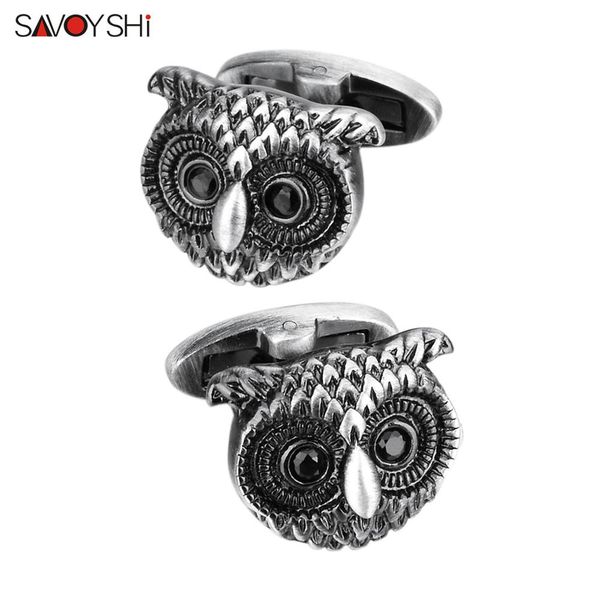 savoyshi novelty animal ancient silver owl cufflinks with black crystal eyes for mens shirt cuffs accessories carving name, Silver;golden
savoyshi novelty animal ancient silver owl cufflinks with black crystal eyes for mens shirt cuffs accessories carving name, Silver;golden