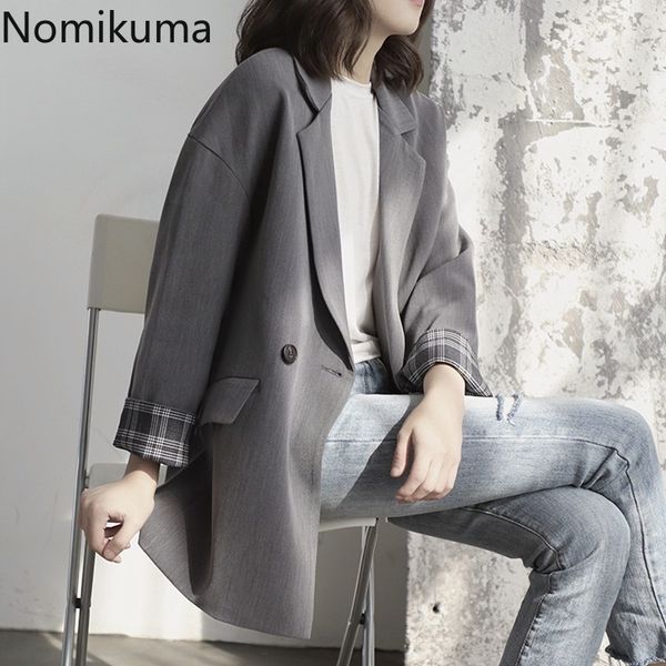 nomikuma винтажная мода с длинным рукавом свободные куртки сплошной цвет карманы повседневные пальто женщины новое поступление блейзер femin, White;black
nomikuma винтажная мода с длинным рукавом свободные куртки сплошной цвет карманы повседневные пальто женщины новое поступление блейзер femin, White;black