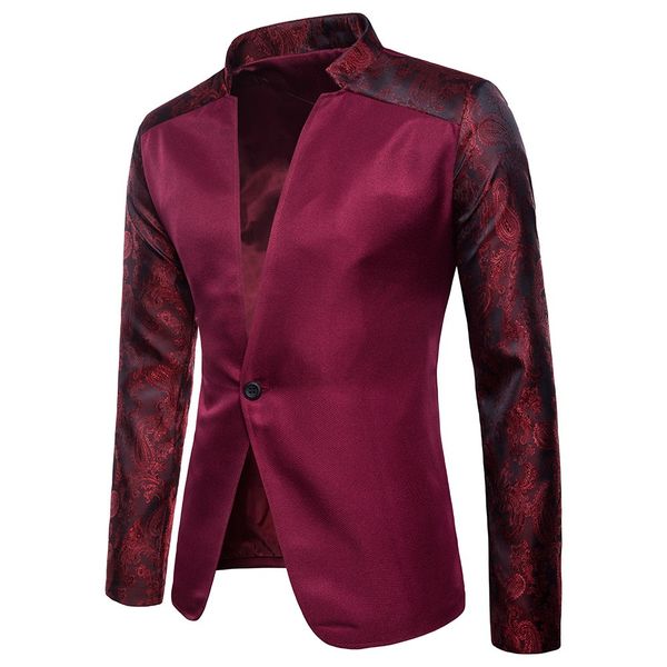 men elegant patchwork single button tuxedo blazer slim fit stage casual wedding party club wear dress coat blaser masculino #3, White;black
men elegant patchwork single button tuxedo blazer slim fit stage casual wedding party club wear dress coat blaser masculino #3, White;black