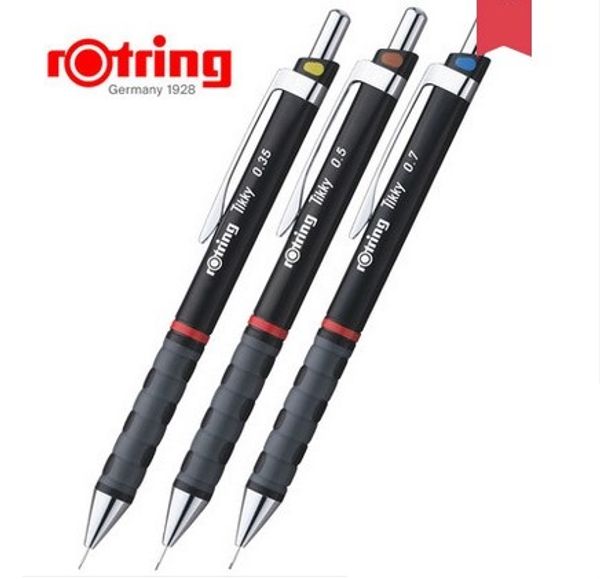 rotring tikky mechanical pencil 0.35mm/ 0.5mm 0.7mm/1.0mm black plactis pen holder automatic pencil drawing pen, Blue;orange
rotring tikky mechanical pencil 0.35mm/ 0.5mm 0.7mm/1.0mm black plactis pen holder automatic pencil drawing pen, Blue;orange