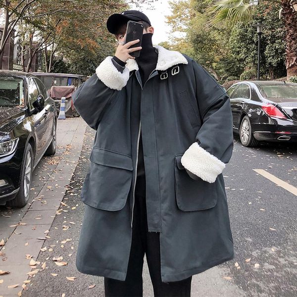 winter men's trend parkas keep warm snow jackets thickening work cargo cotton-padded clothes long trench casual overcoat m, Black
winter men's trend parkas keep warm snow jackets thickening work cargo cotton-padded clothes long trench casual overcoat m, Black